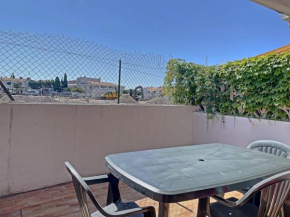 Studio Climatisé 4 Pers avec Cour Privée et Parking, à 800m de la Mer - FR-1-475-39